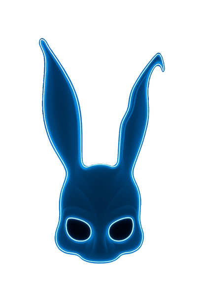 Frank the Rabbit Neon Light Mask