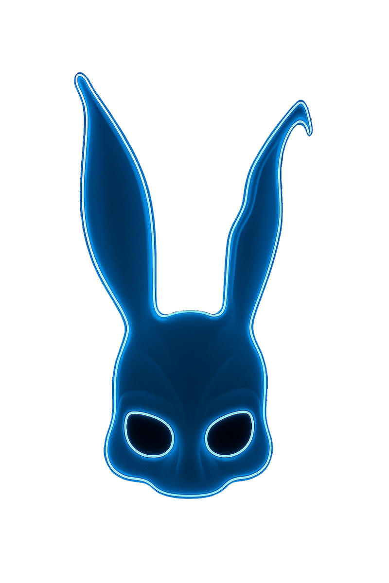 Frank the Rabbit Neon Light Mask
