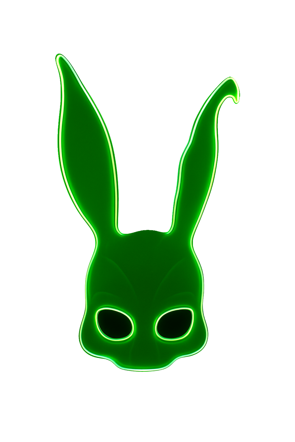 Frank the Rabbit Neon Light Mask