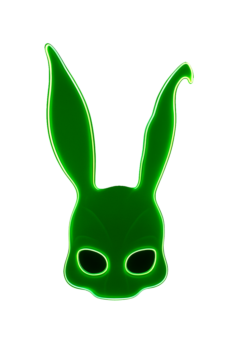 Frank the Rabbit Neon Light Mask