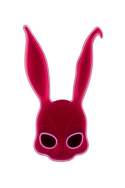 Frank the Rabbit Neon Light Mask
