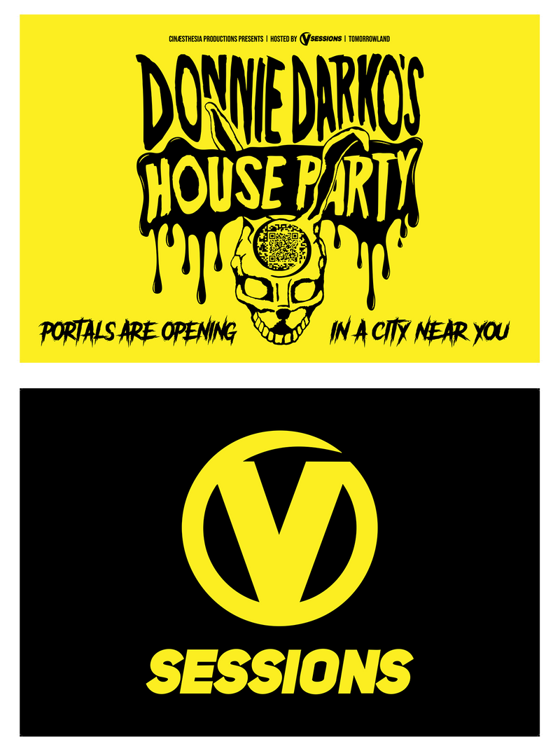 Donnie Darko’s House Party Flag (1.2m Wide)- Tomorrowland Festival Edition